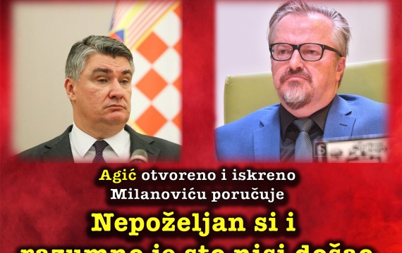 Tokom rata kao vojak vojske Republike Hrvatske Milanović se ukaljao po gaćama i opet bi to se desilo pri prolasku kroz BIH stoga sada kao predsjednik želi ispraviti bolesnim izjavama i poniženjem prema onima koji su obranili BIH